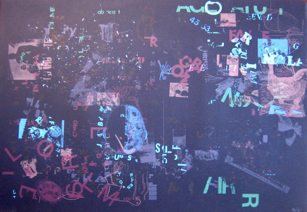 Not Wanting to Say Anything about Marcel 2 - 1969 70x100cm – John Cage
