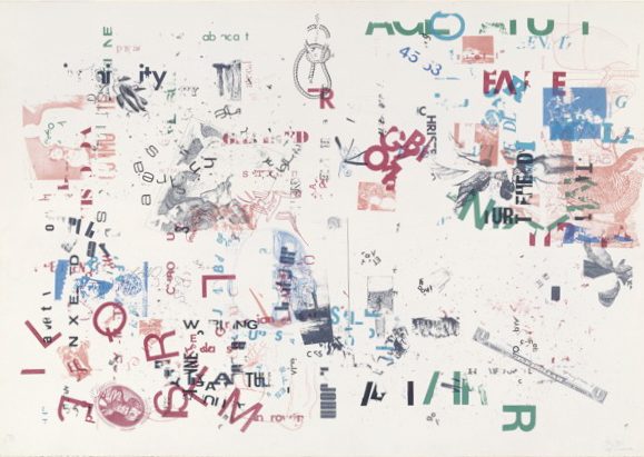 Not Wanting to Say Anything about Marcel 6 (White paper) - 1969 70x100cm – John Cage