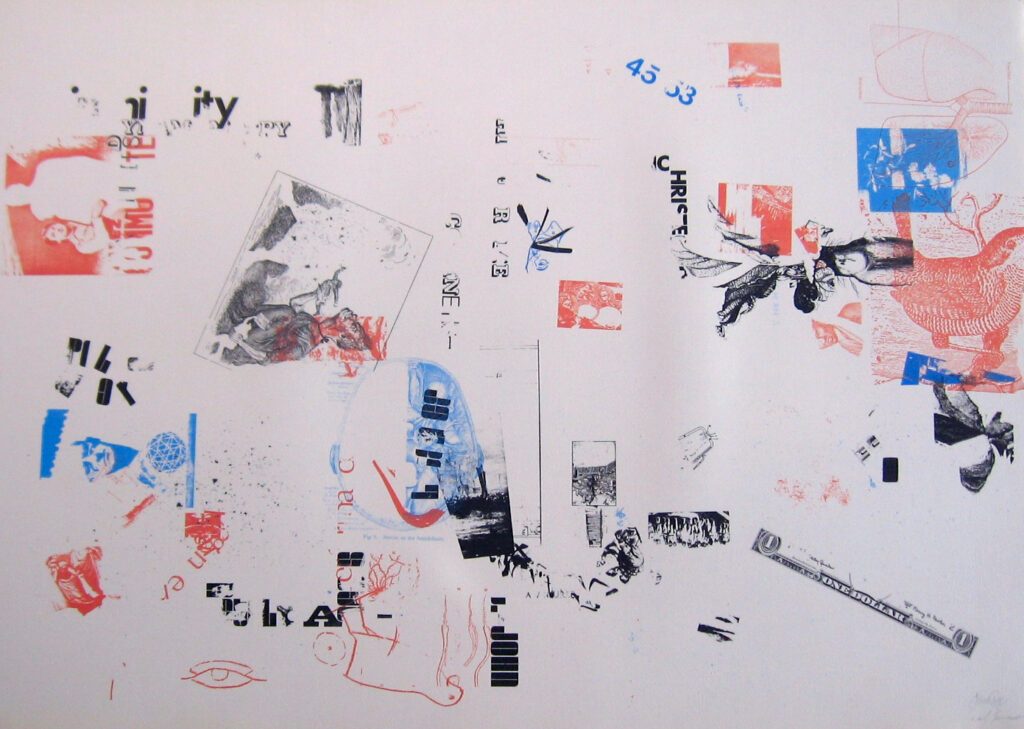 Not Wanting to Say Anything about Marcel 7 (White paper) - 1969 70x100cm – John Cage