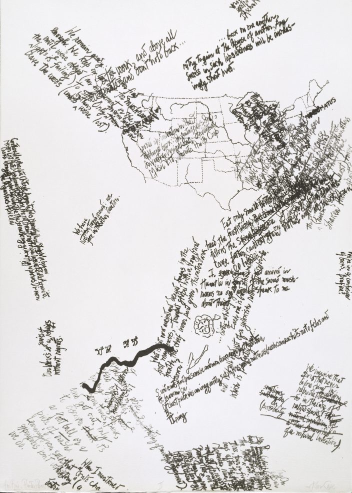 Mushroom Book Page 2 Writing – John Cage