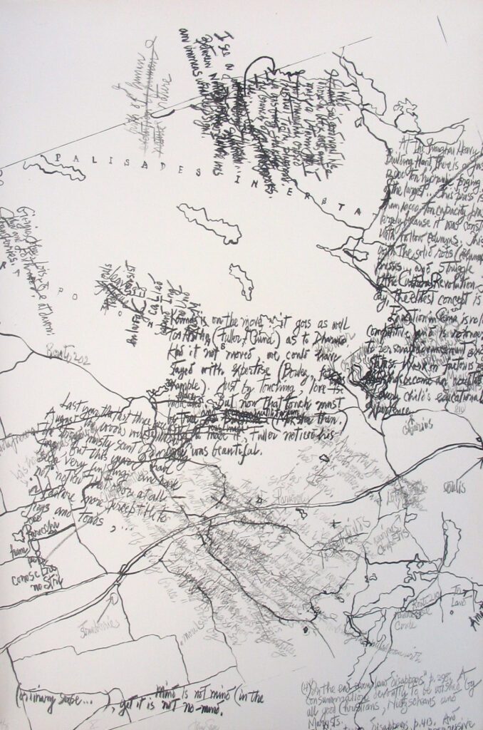 Mushroom Book Page 10 (John Cage Writing) – John Cage