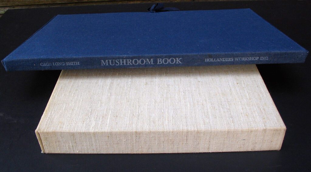 Mushroom Book Portfolio Cover – John Cage
