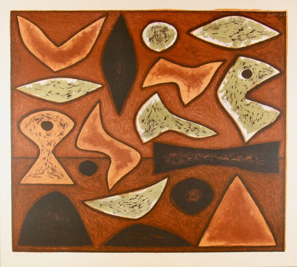 Burning Land - 64x72cm – John Coburn