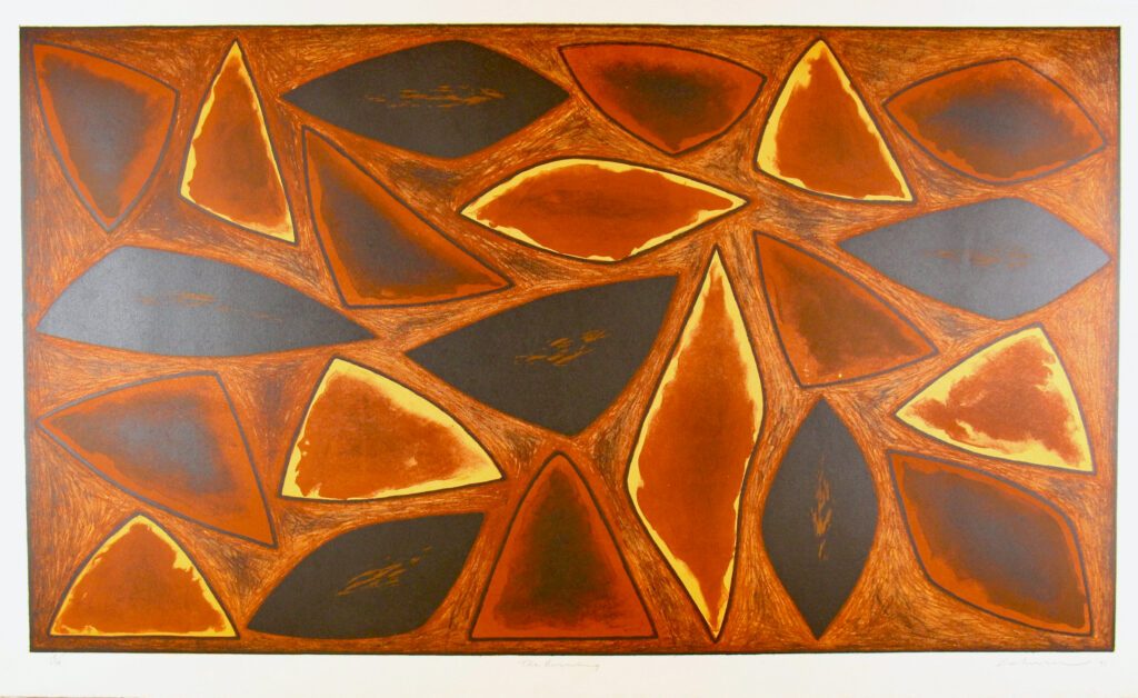 The Burning - 72x107cm – John Coburn
