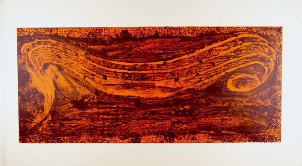 Vrill (Red) - 77x101cm – John Firth-Smith