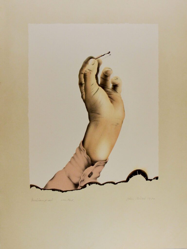 Burnt Match 56x76cm – John Verberk