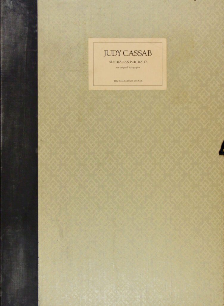 Australian Portraits Ten Lithographs BOX – Judy Cassab