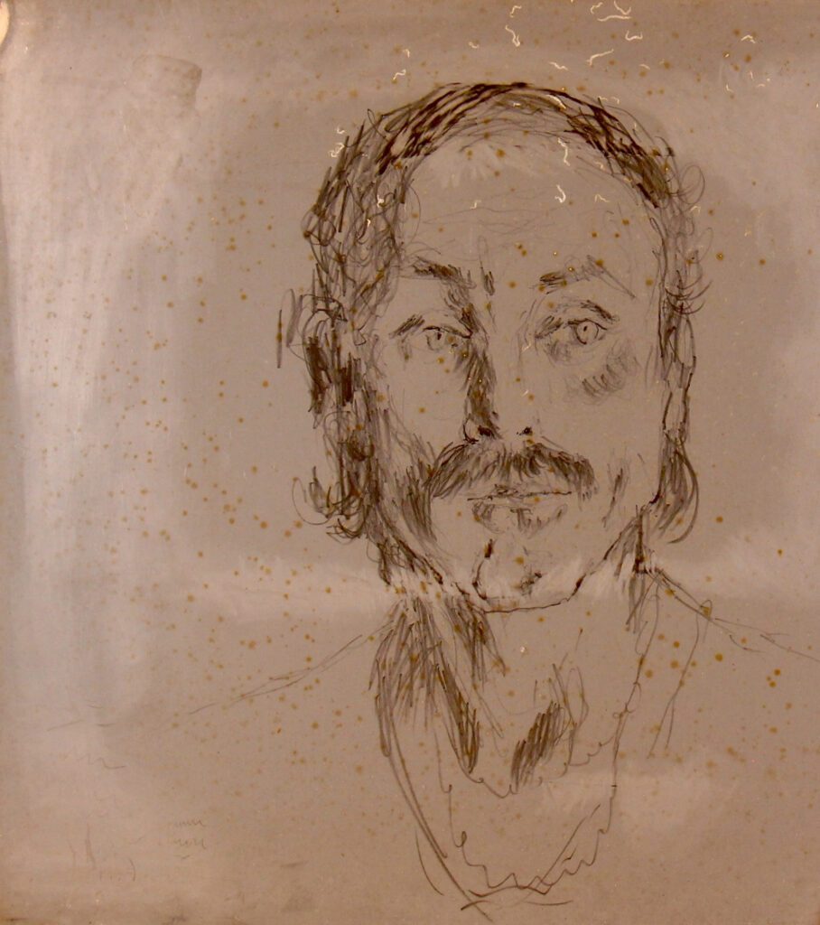Fred Genis Litho Plate – Judy Cassab