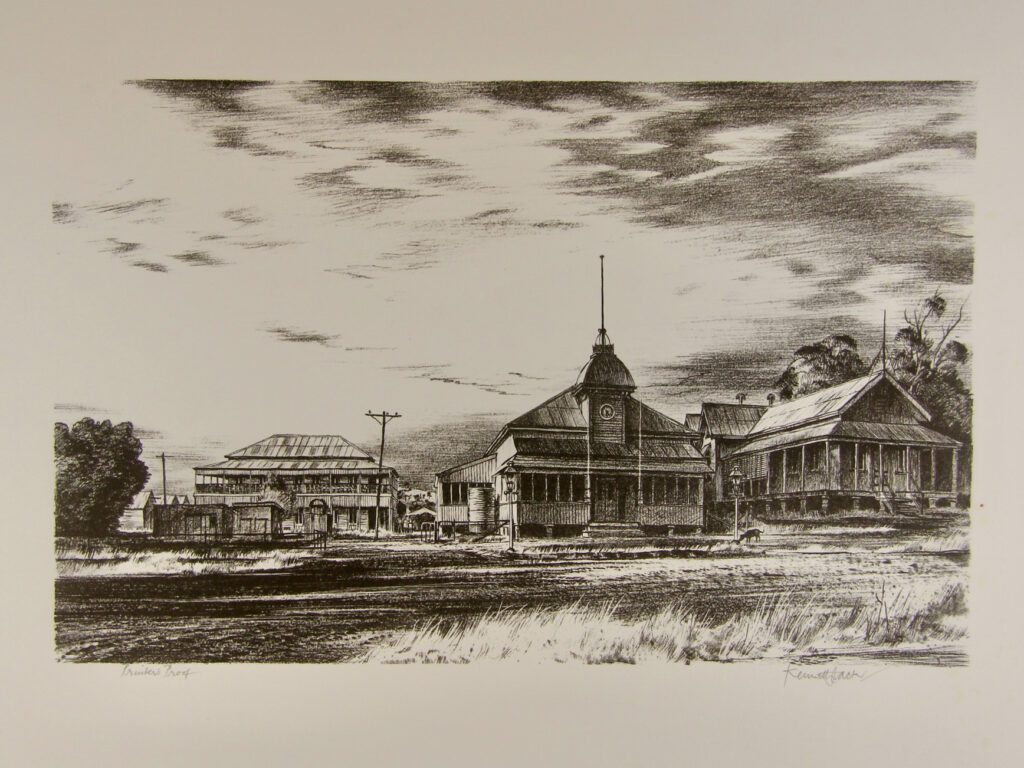 Old Mining Town 5 Croydon - 1984 56x76cm – Kenneth Jack