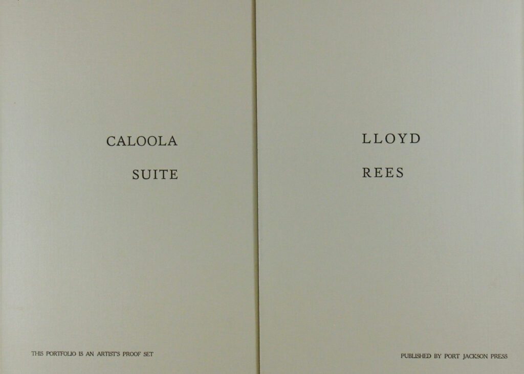 Caloola Suite Folio Box – Lloyd Rees