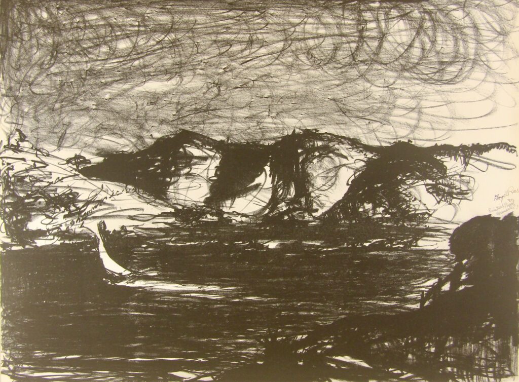 Coming Storm 50 - 65x50cm – Lloyd Rees