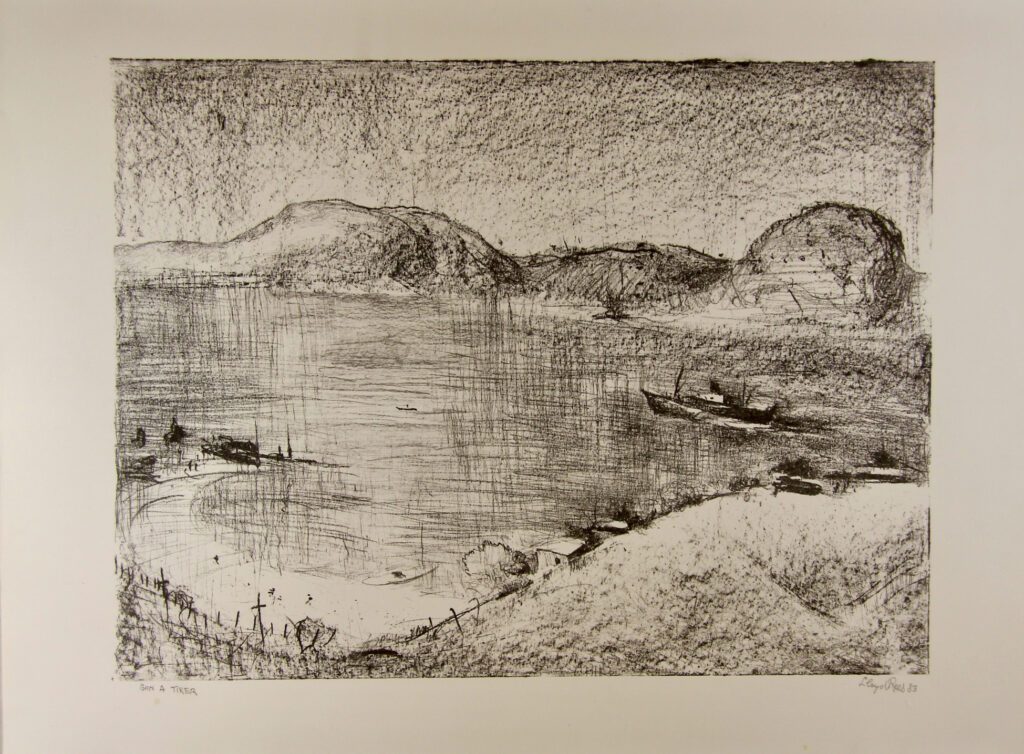 Early Afternoon - A Day on the Derwent 6 - 56x76cm – Lloyd Rees