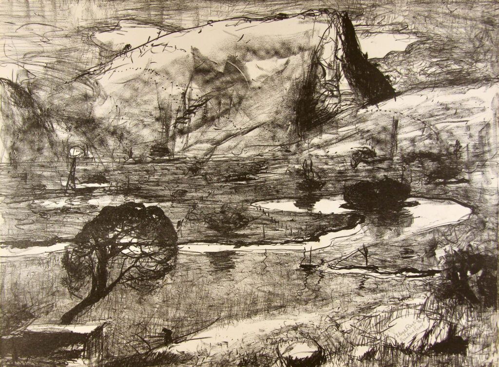 Illawarra Landscape -The Caloola Suite 1 51x66cm – Lloyd Rees