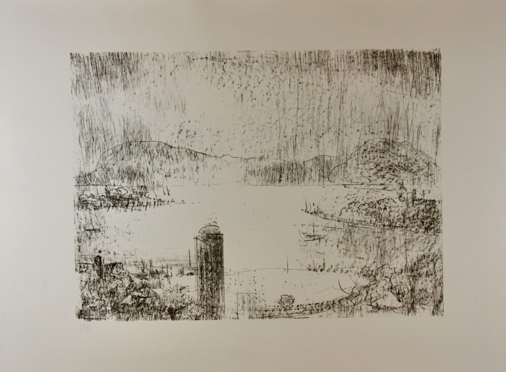 Mid Morning - A Day on the Derwent 4 - 56x76cm – Lloyd Rees