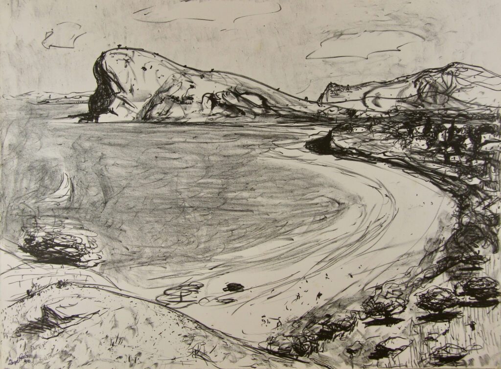 South Coast Beach - 65x50cm – Lloyd Rees