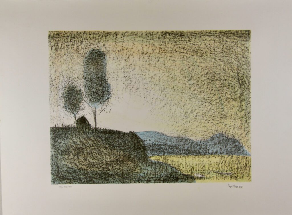 Sunset - A Day on the Derwent 9 - 56x76cm – Lloyd Rees