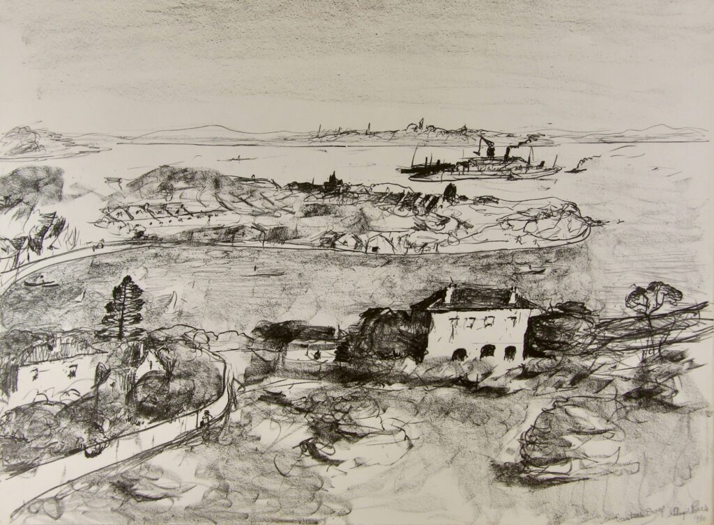 Western Bay, Sydney - 65x50cm – Lloyd Rees