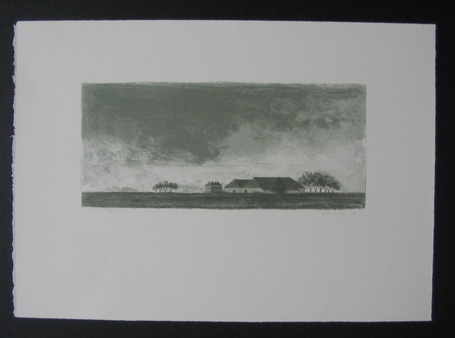 Farm House.  58x42cm