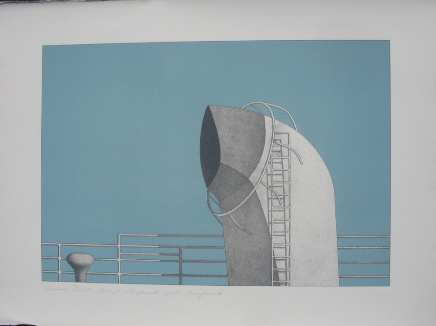Boat. 50x65cm