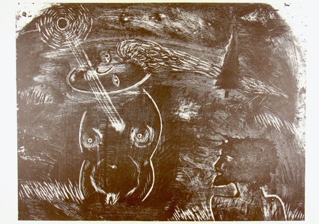 The Darkness - 1993 64x91cm – Mario Dalpra