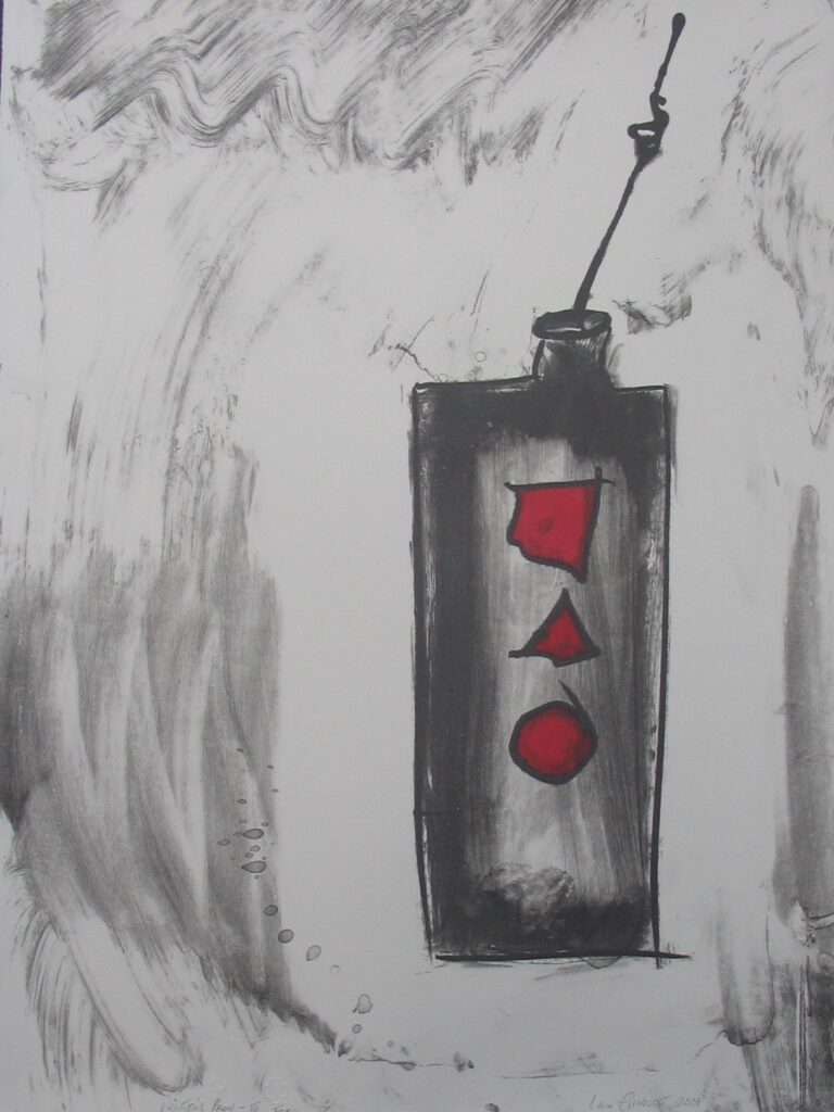Bottle – Max Gimblett
