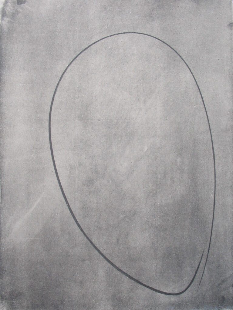 Egg Shape – Max Gimblett