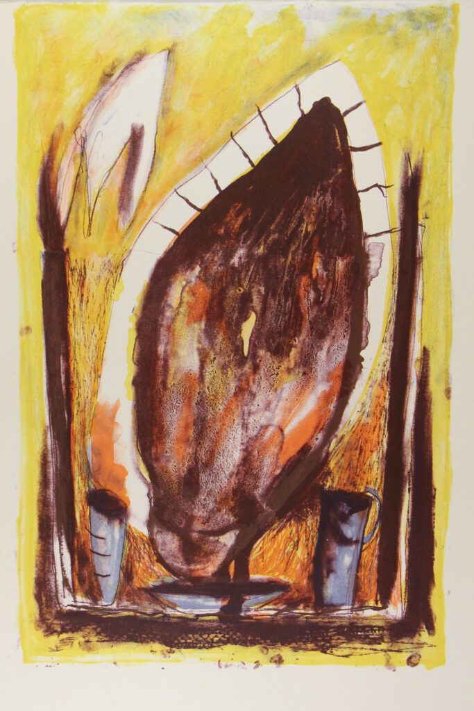 Storm in a Tea Cup (Colour) Unsigned - 66x50cm – Patsy Payne