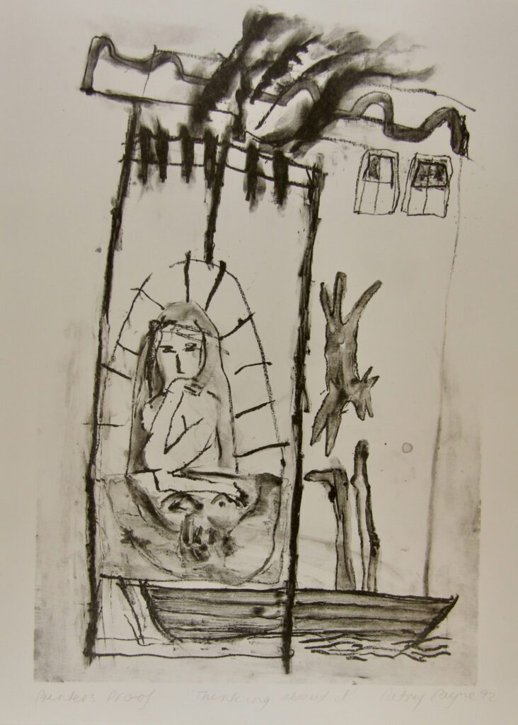 Thinking About It - 66x50cm – Patsy Payne