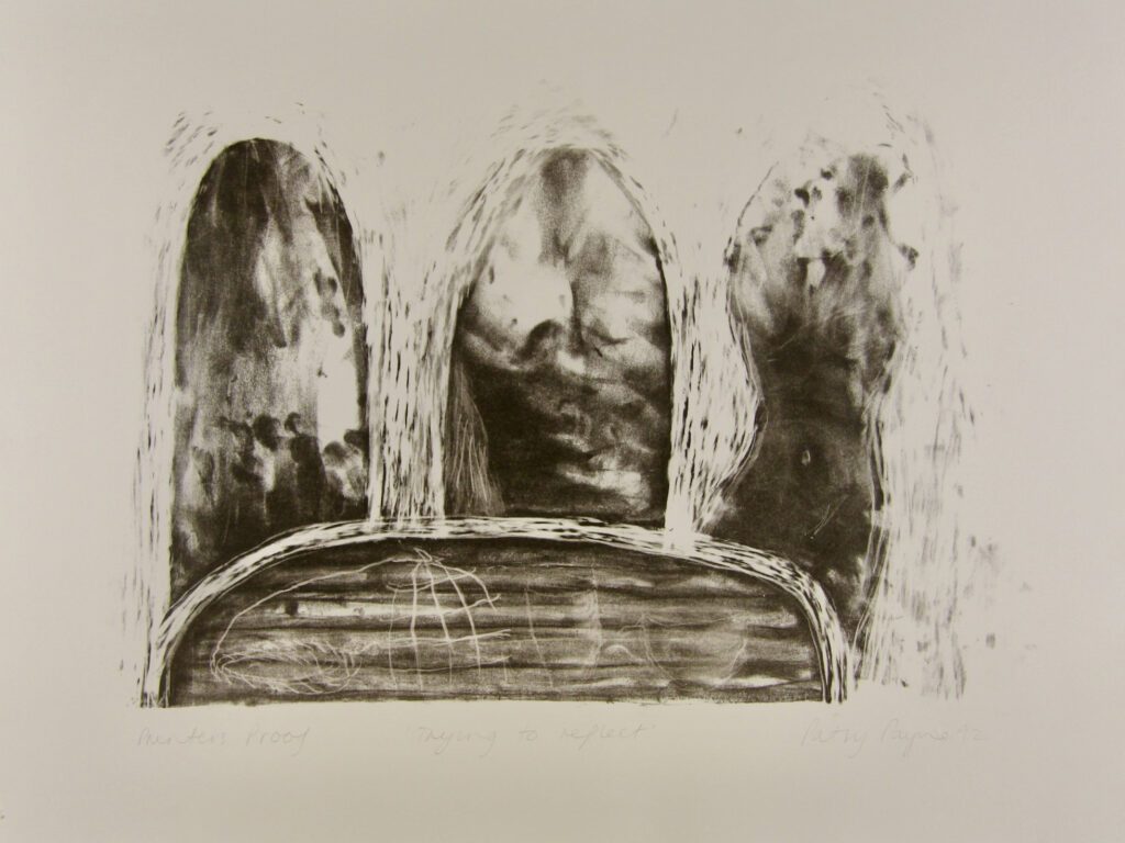 Trying to Reflect - 66x50cm – Patsy Payne