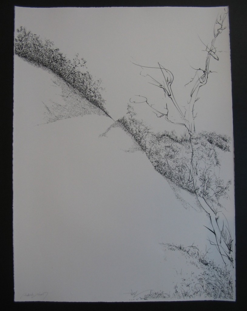 Hillside 76x56cm