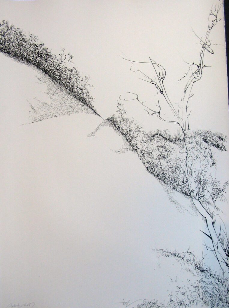 Hillside - 1969 56x76cm – Peter Takal