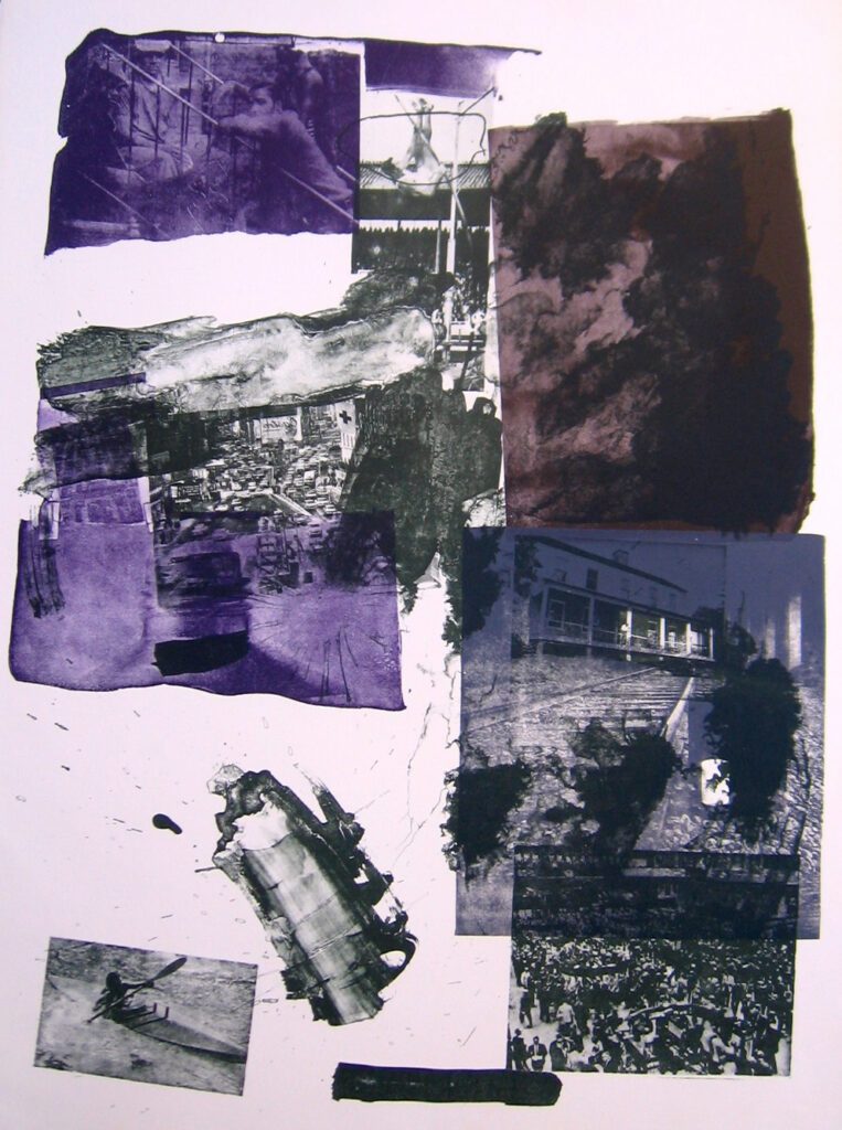 Untitled (Set of Three) - 1968 80x58cm – Robert Rauschenberg