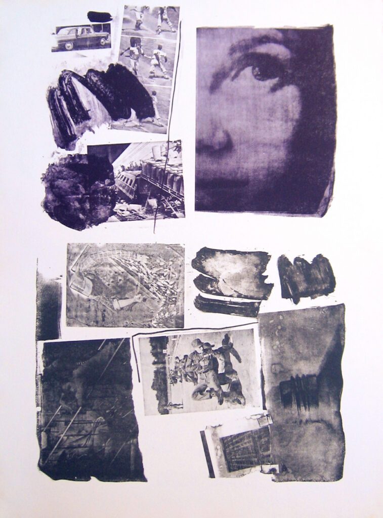 Untitled (Set of Three) - 1968 80x58cm – Robert Rauschenberg