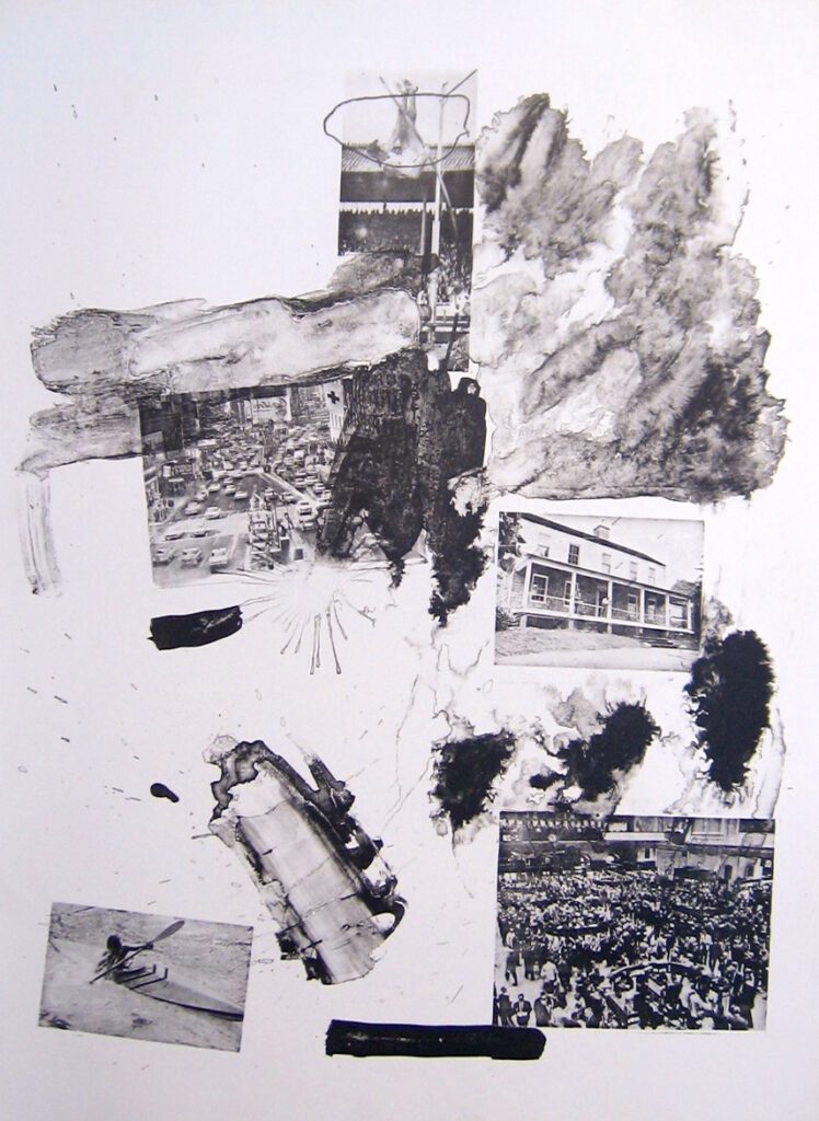 Untitled (Set of Three) - 1968 80x58cm – Robert Rauschenberg