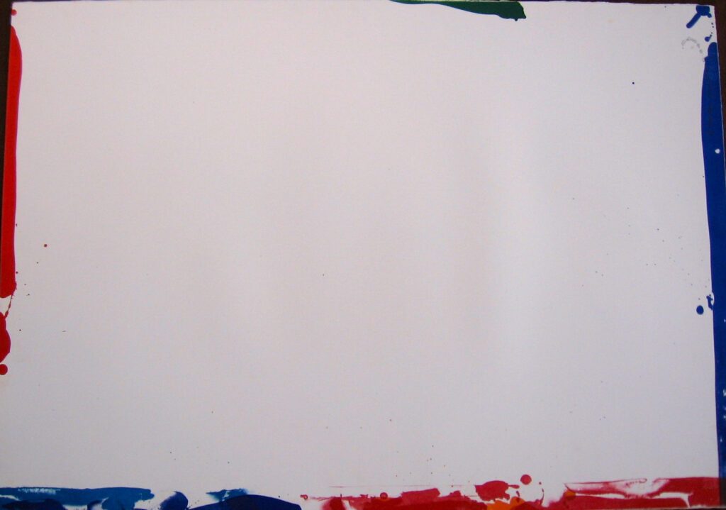 Untitled 1 - 1969 72x102cm – Sam Francis