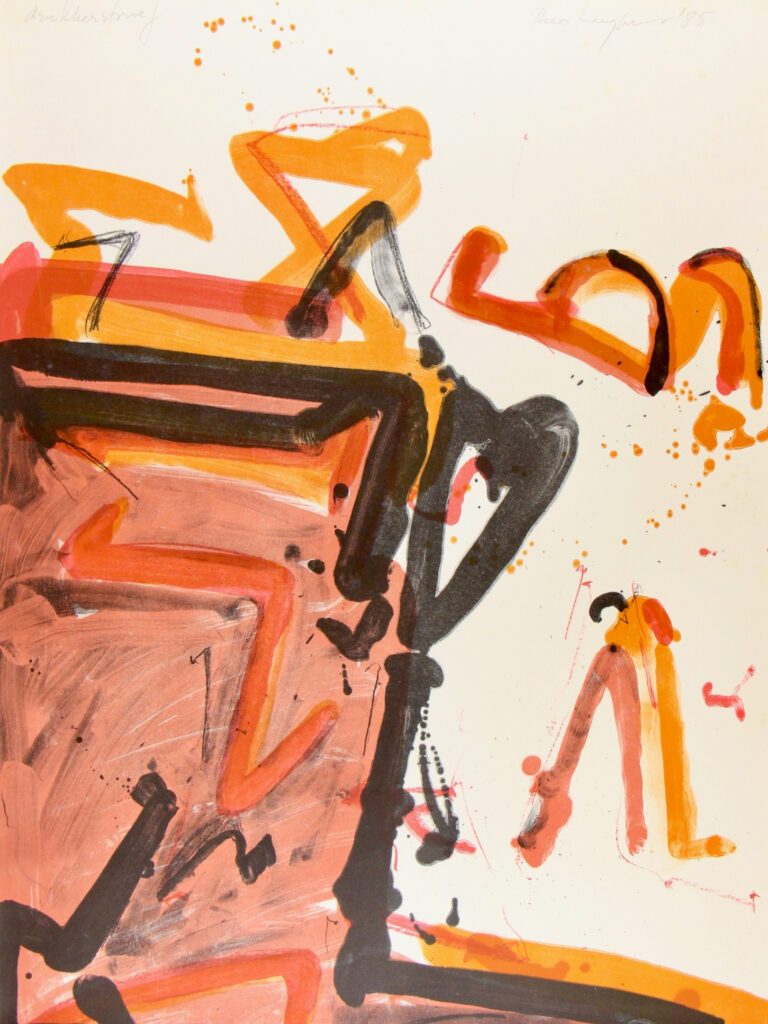 7th of set of 7 in colour plates VII 1985 – Theo Kijpers