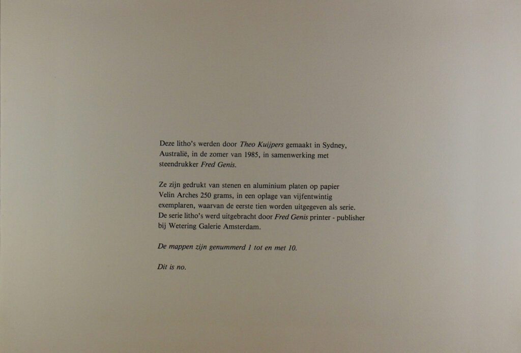 Title of Set – Theo Kijpers