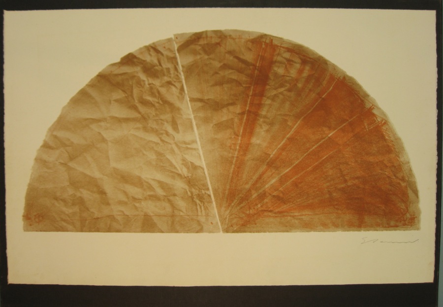 Paper fire fan