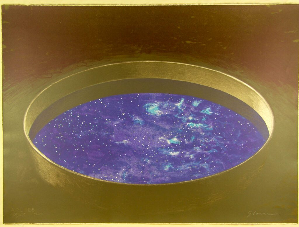 Bowl Of Stars - 57x76cm – Tim Storrier