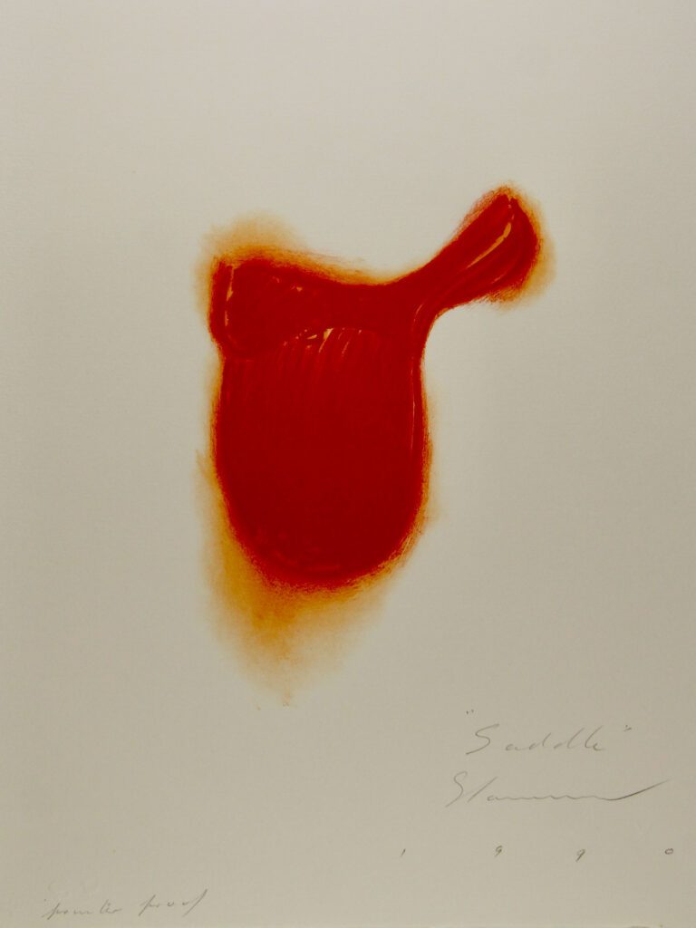Saddle - 1989 – Tim Storrier