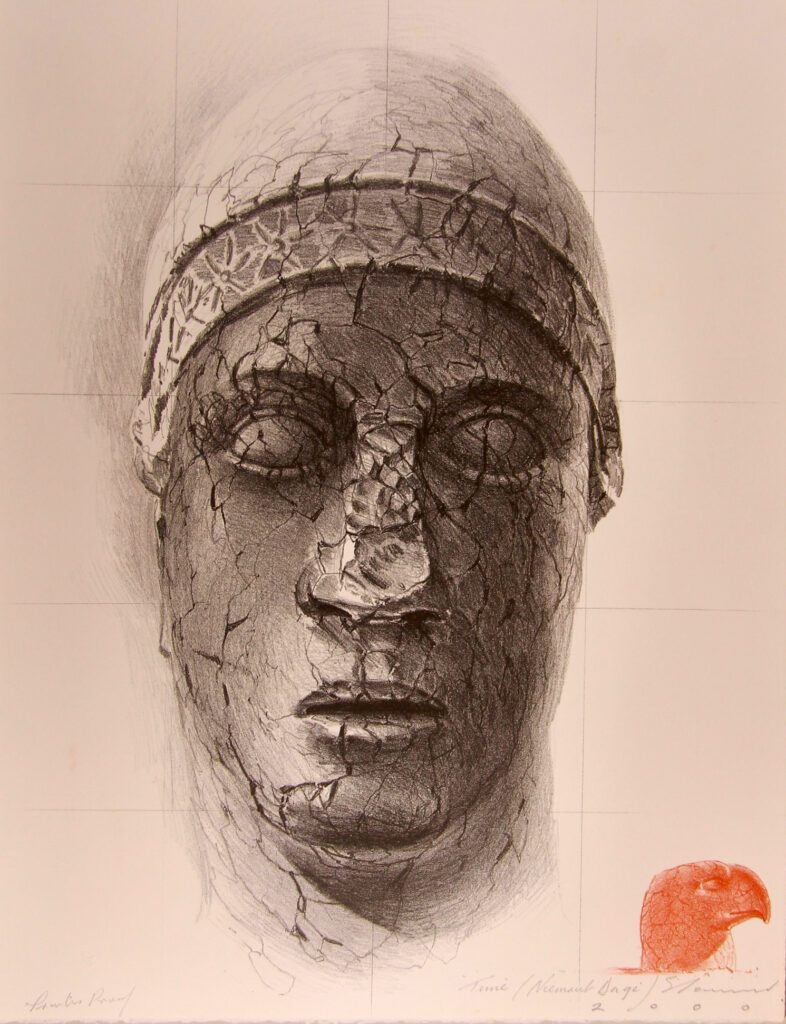 Time in Sagi - 2000 66x50cm – Tim Storrier
