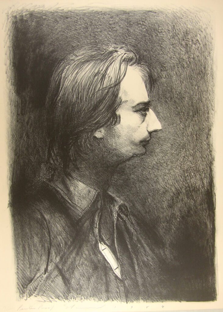 Self Portrait - 1984 76x56cm – Tim Storrier
