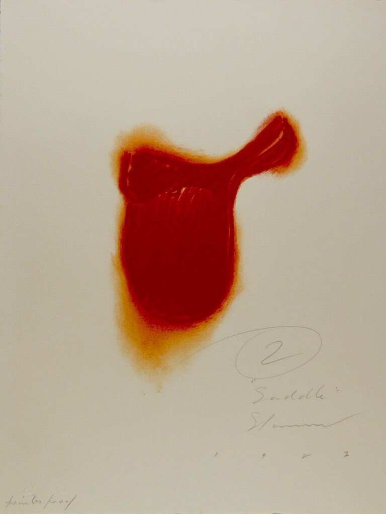 Saddle - 1989 – Tim Storrier