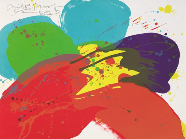 Flower - 1969 Edition 50 75 x105cm – Wallase Ting