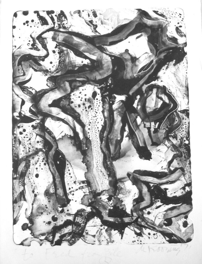 Landscape Stanton Street - 76x56cm – Willem De Kooning