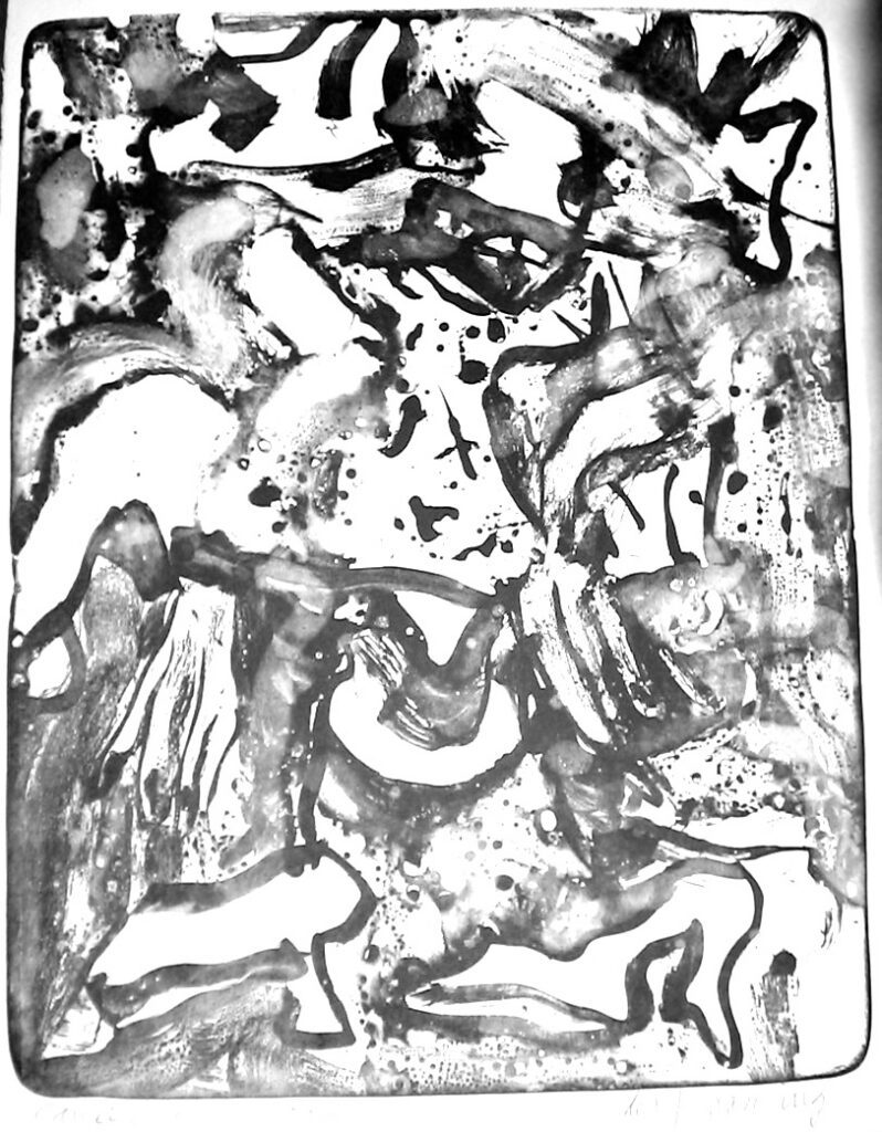 Minnie Mouse - 56x76cm – Willem De Kooning