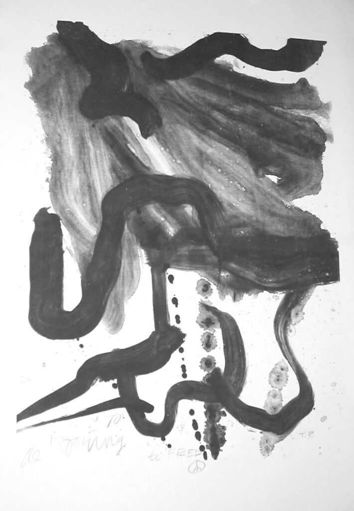 Women with Corset and Long Hair - 71x103cm – Willem De Kooning